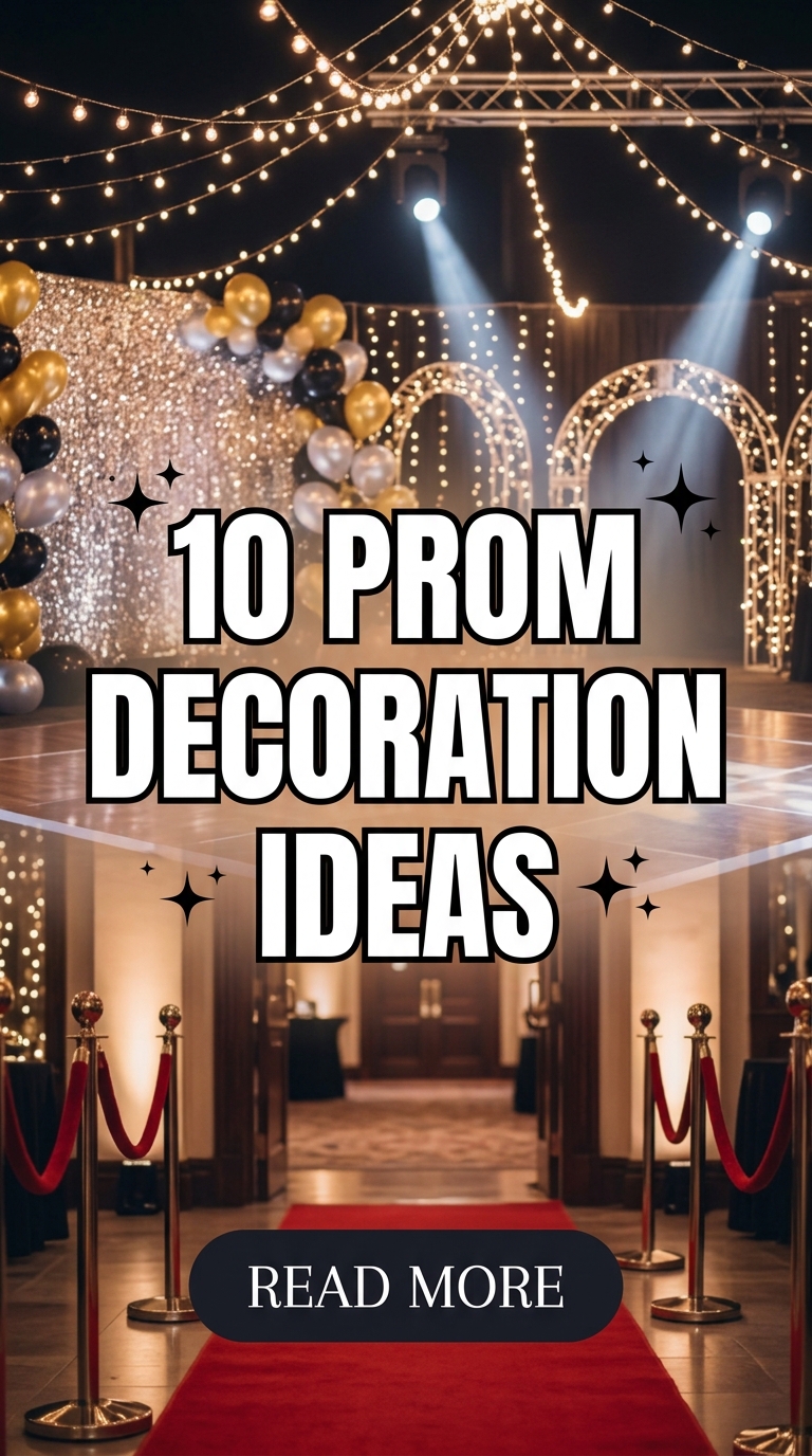 10 Prom Decoration Ideas