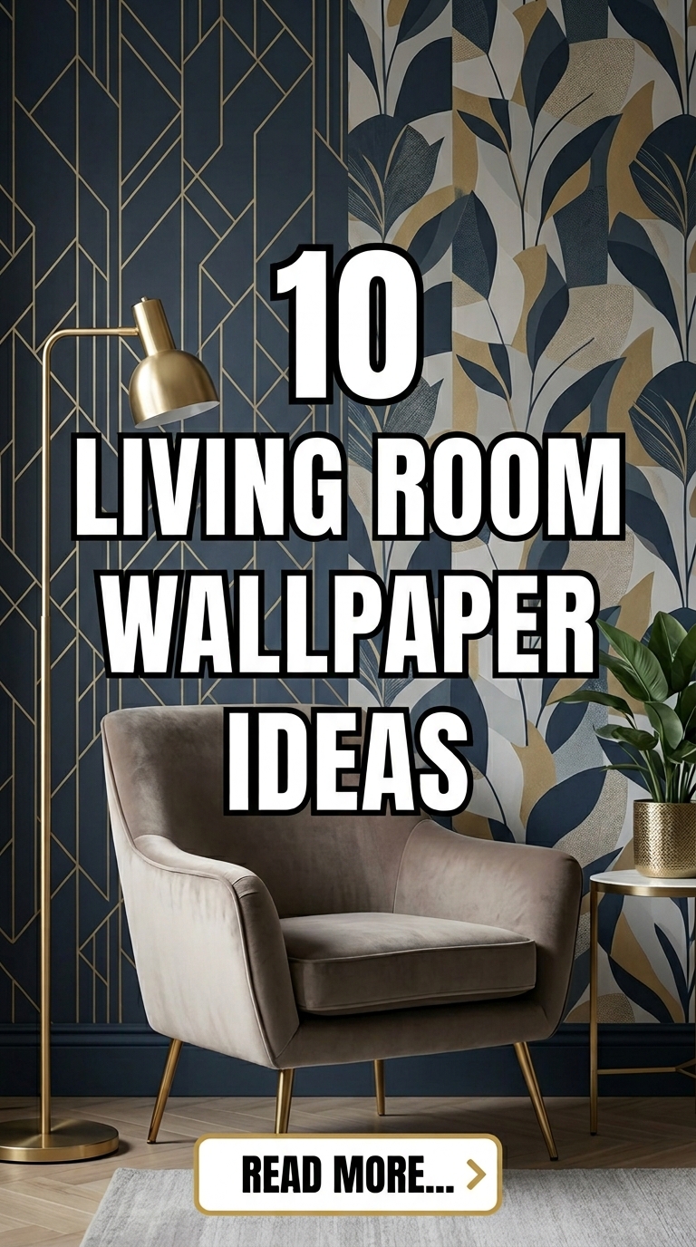10 Living Room Wallpaper Ideas