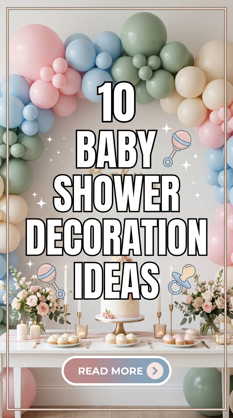 10 Baby Shower Decoration Ideas