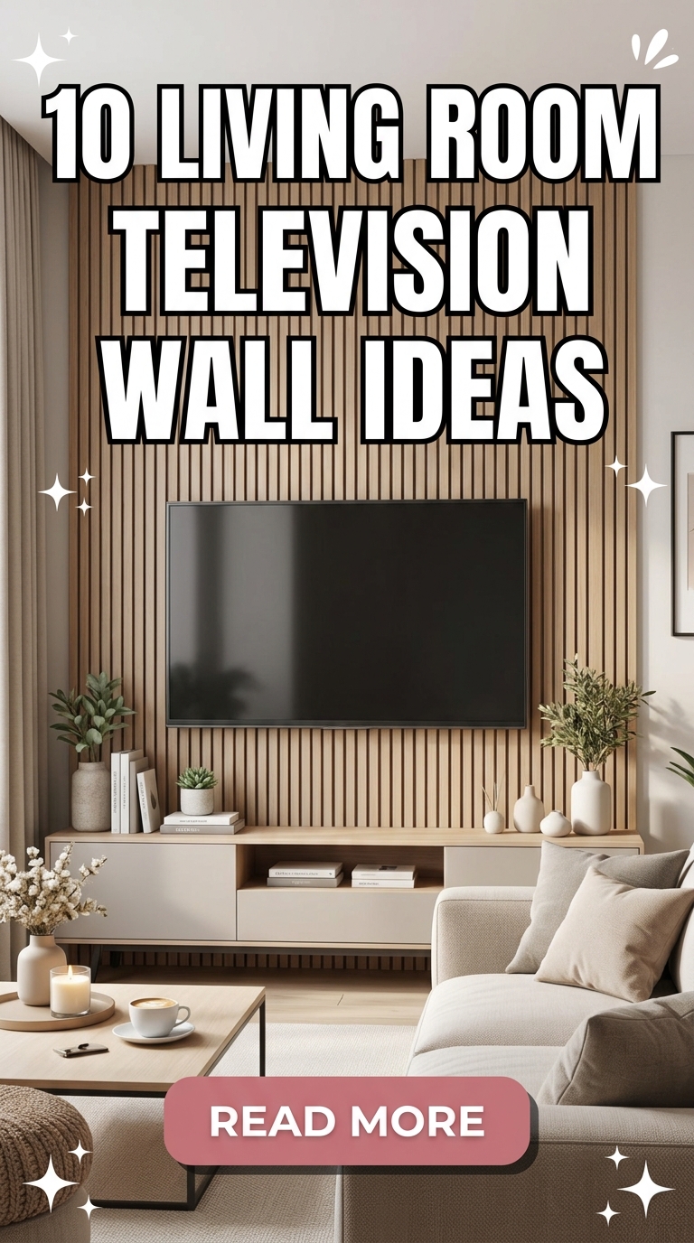 10 Living Room Television Wall Ideas