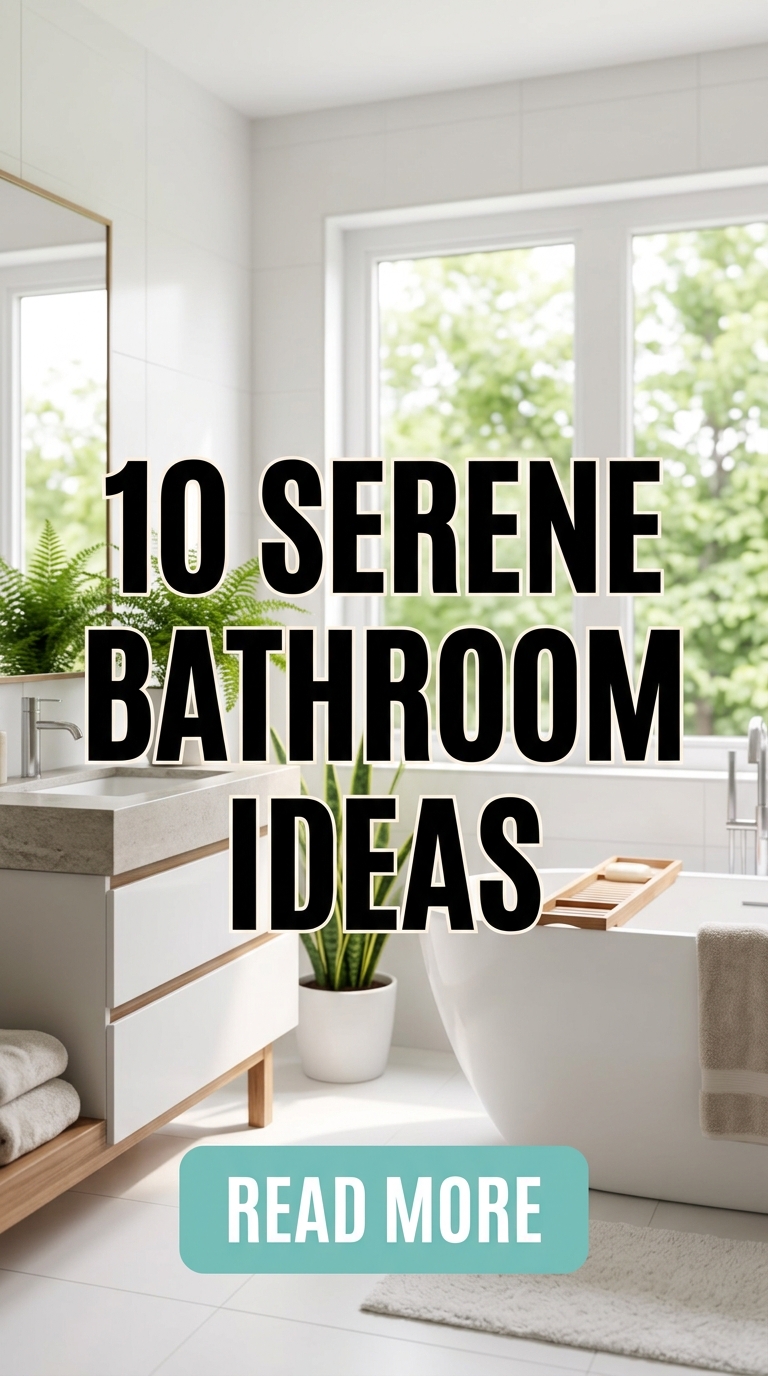 10 Serene Bathroom Ideas