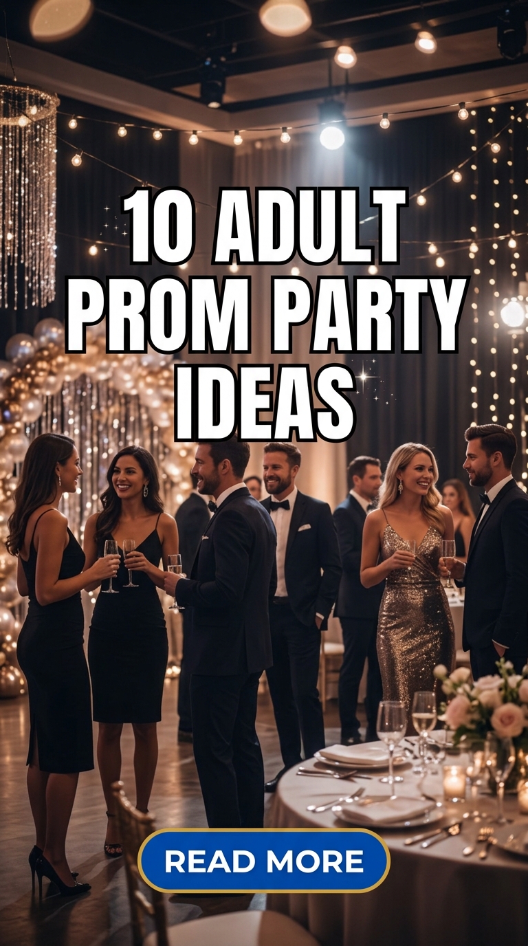 10 Adult Prom Party Ideas