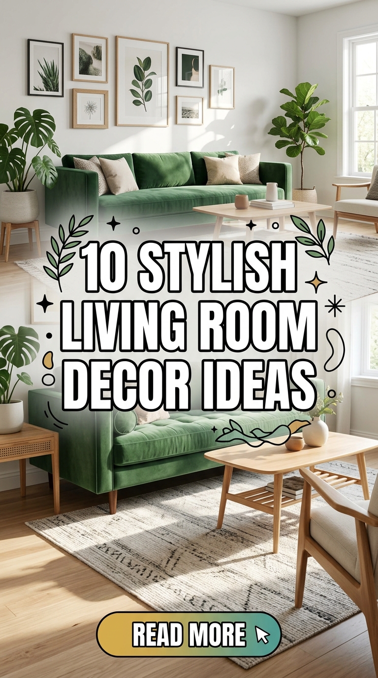 10 Stylish Living Room Decor Ideas
