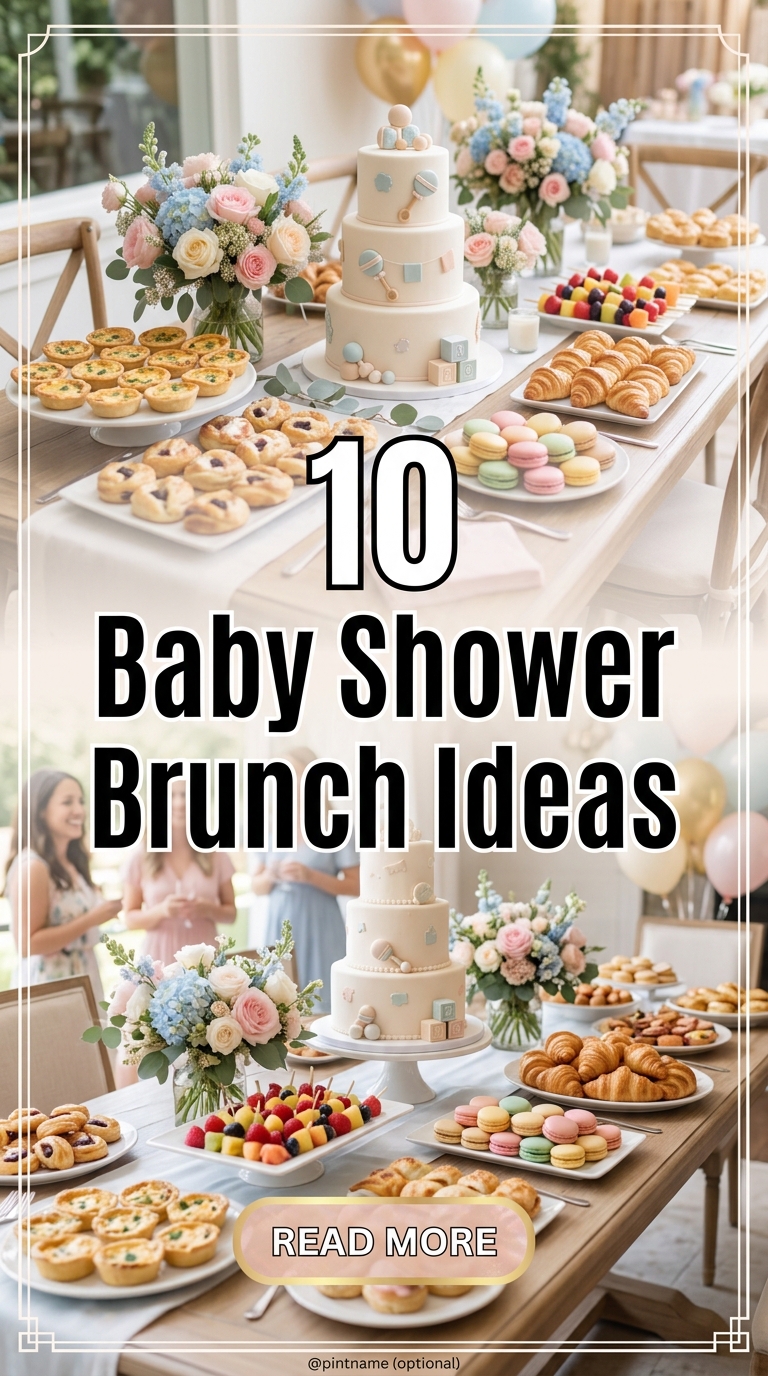 10 Baby Shower Brunch Ideas