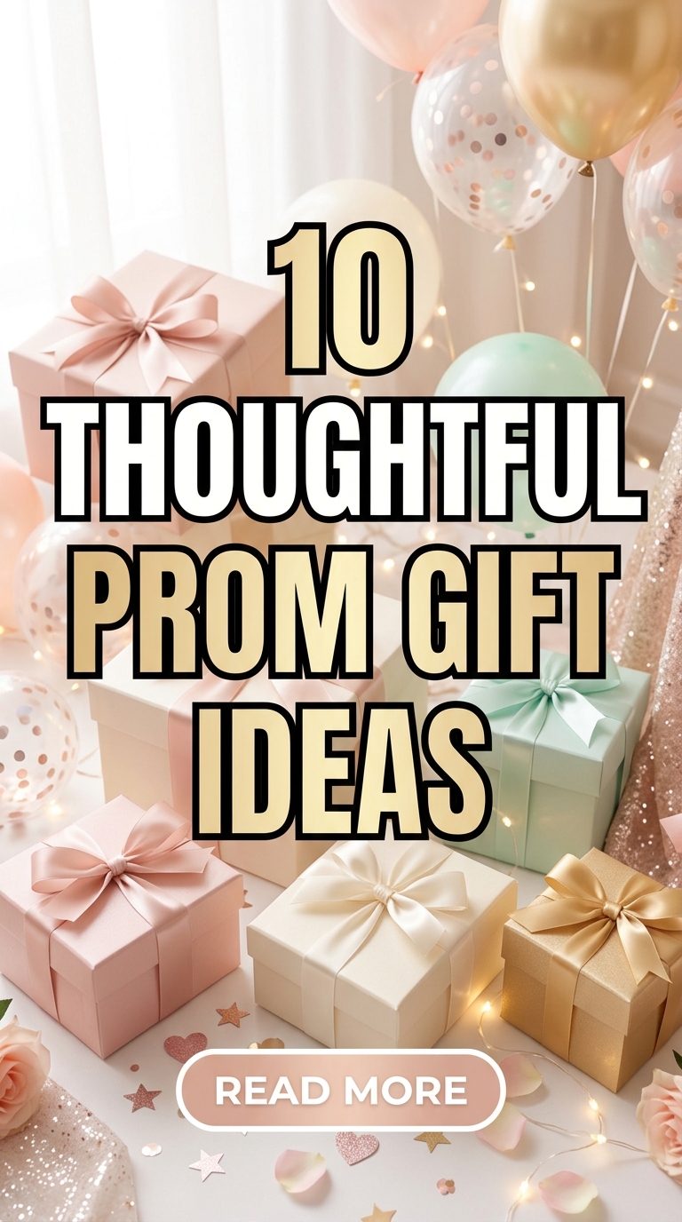 10 Thoughtful Prom Gift Ideas