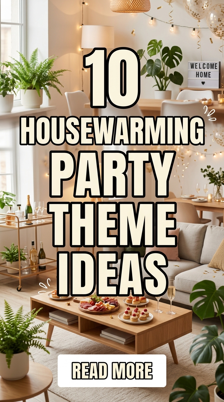 10 Housewarming Party Theme Ideas
