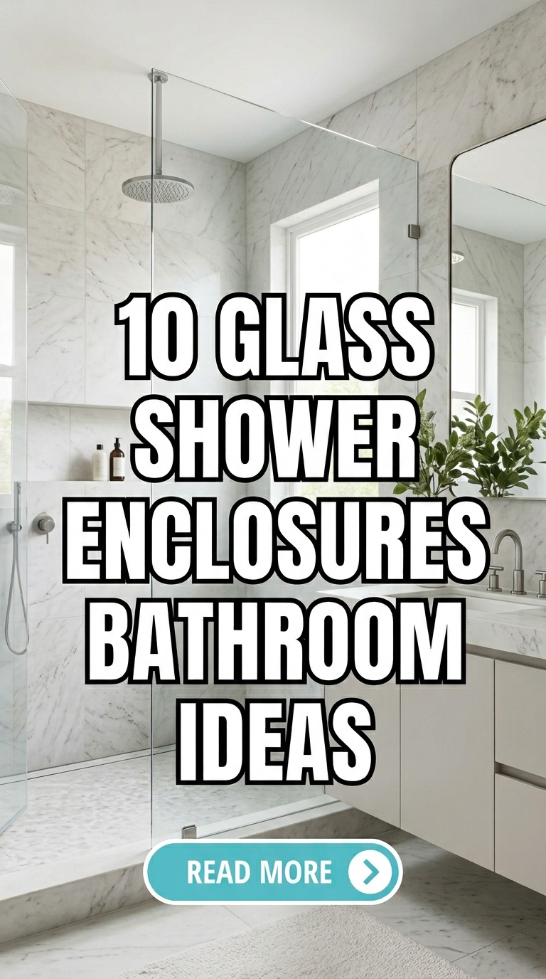 10 Glass Shower Enclosures Bathroom Ideas