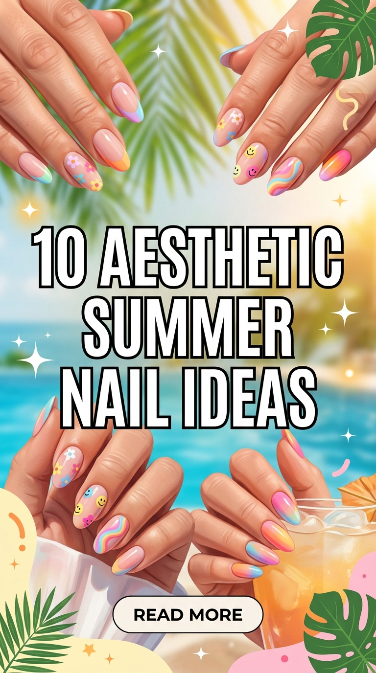 10 Aesthetic Summer Nail Ideas