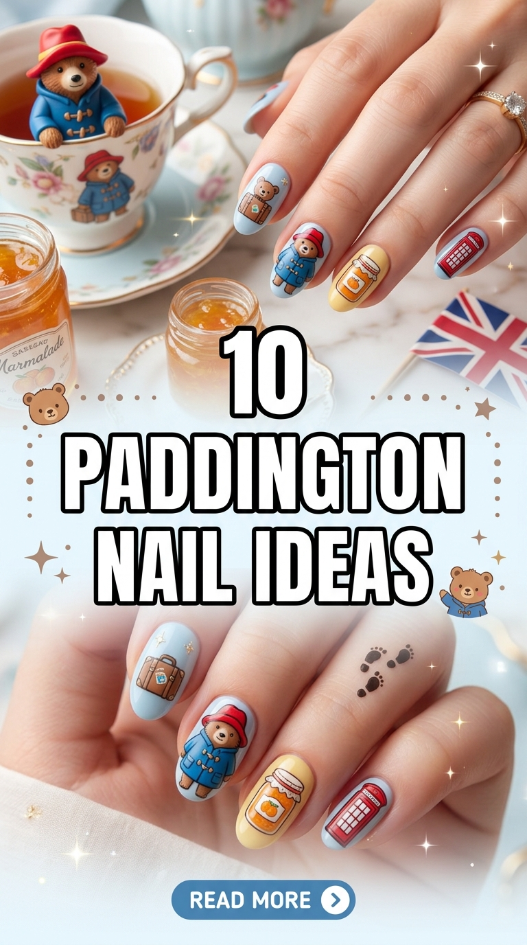 10 Paddington Nail Ideas