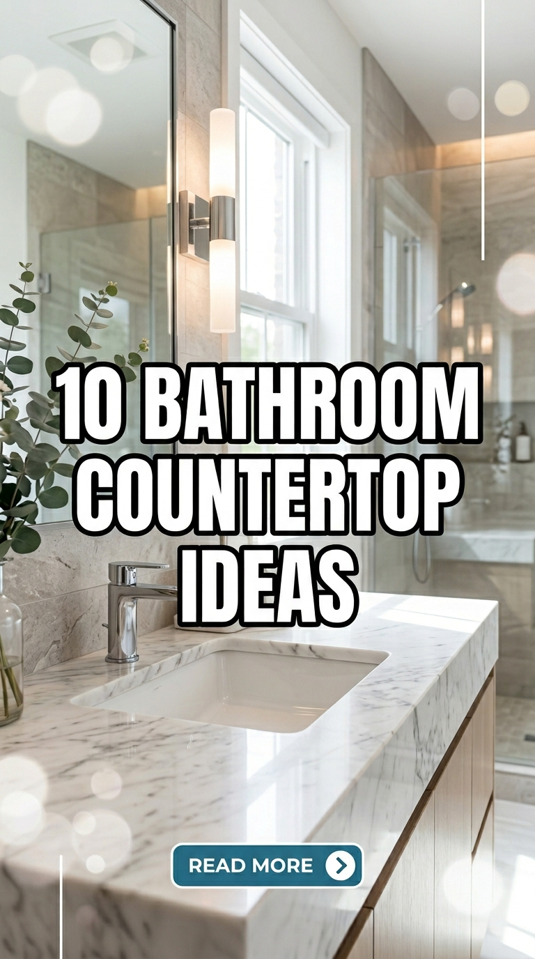 10 Bathroom Countertop Ideas
