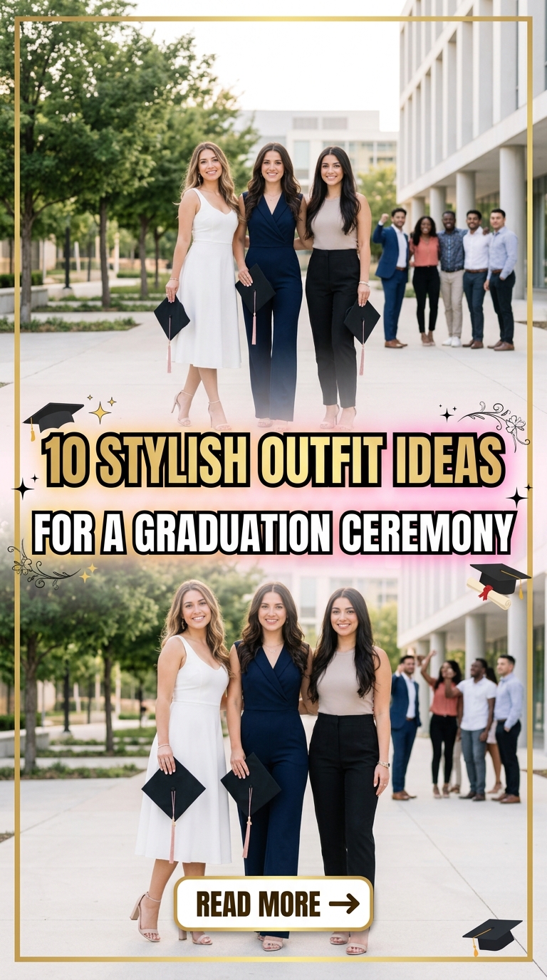 10 Stylish Outfit Ideas for a Graduation Ceremony