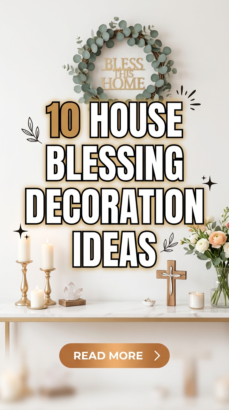 10 House Blessing Decoration Ideas