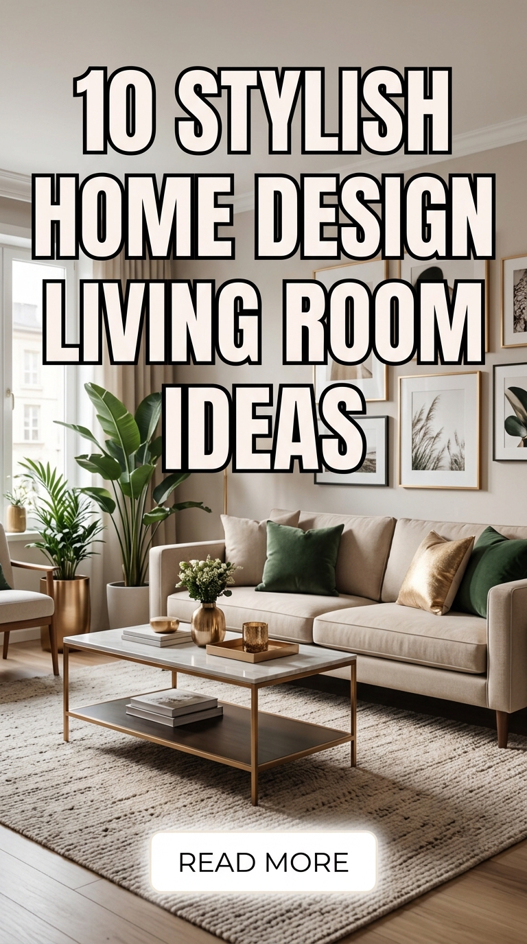 10 Stylish Home Design Living Room Ideas