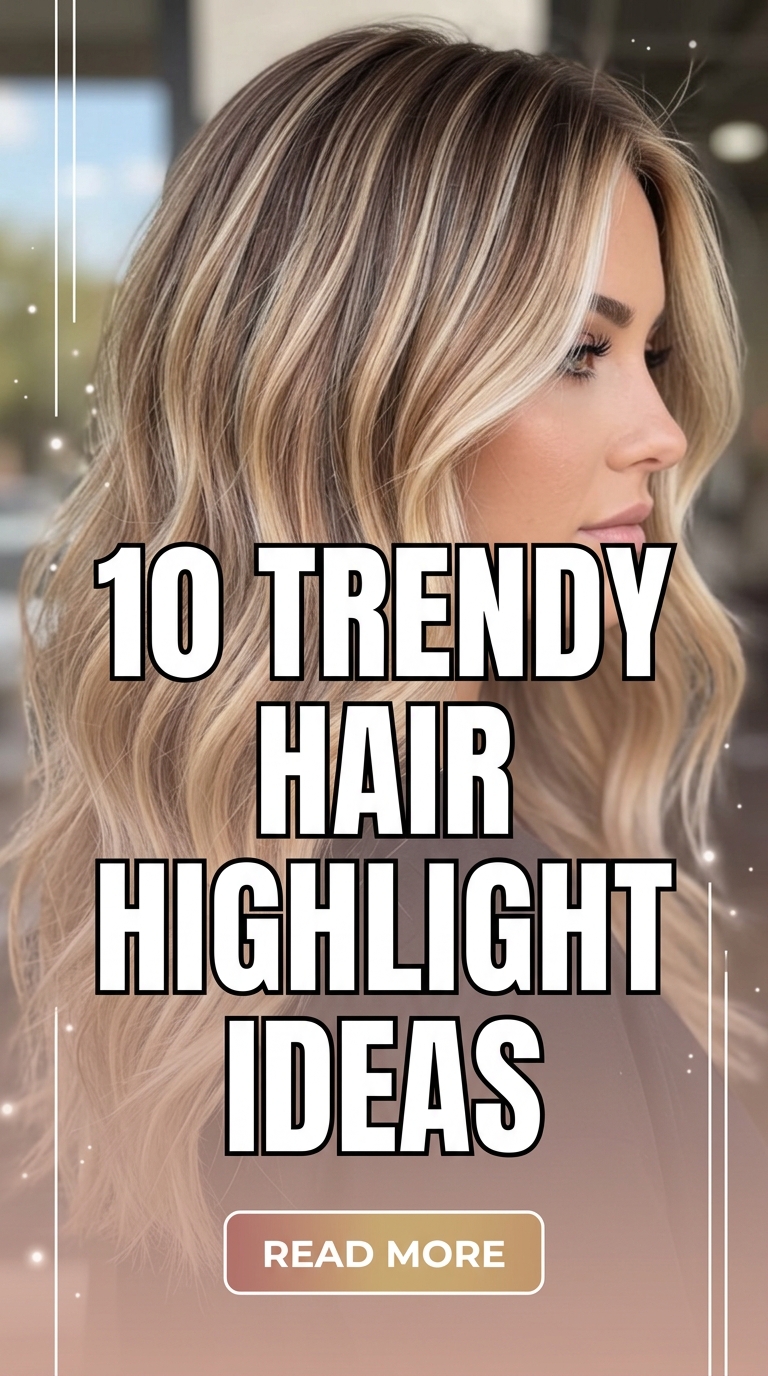 10 Trendy Hair Highlight Ideas