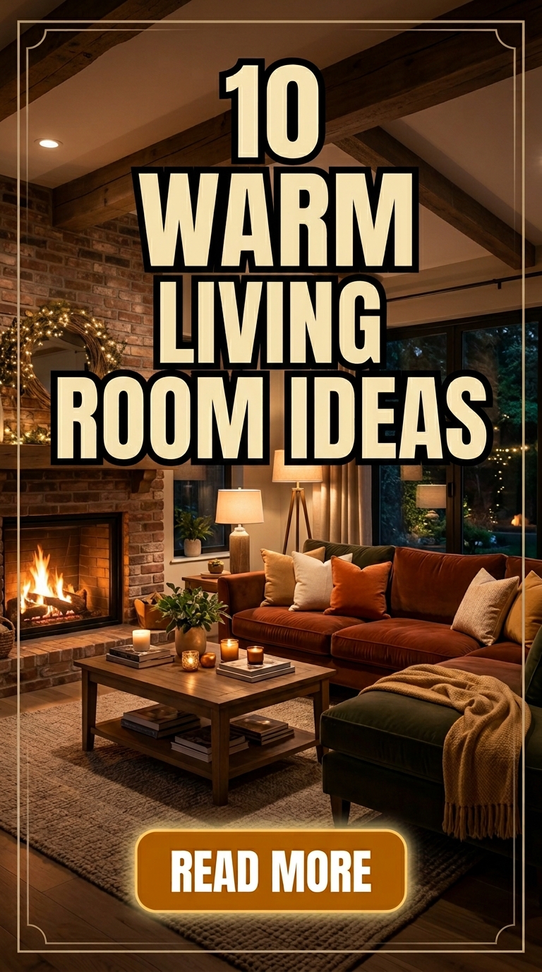 10 Warm Living Room Ideas
