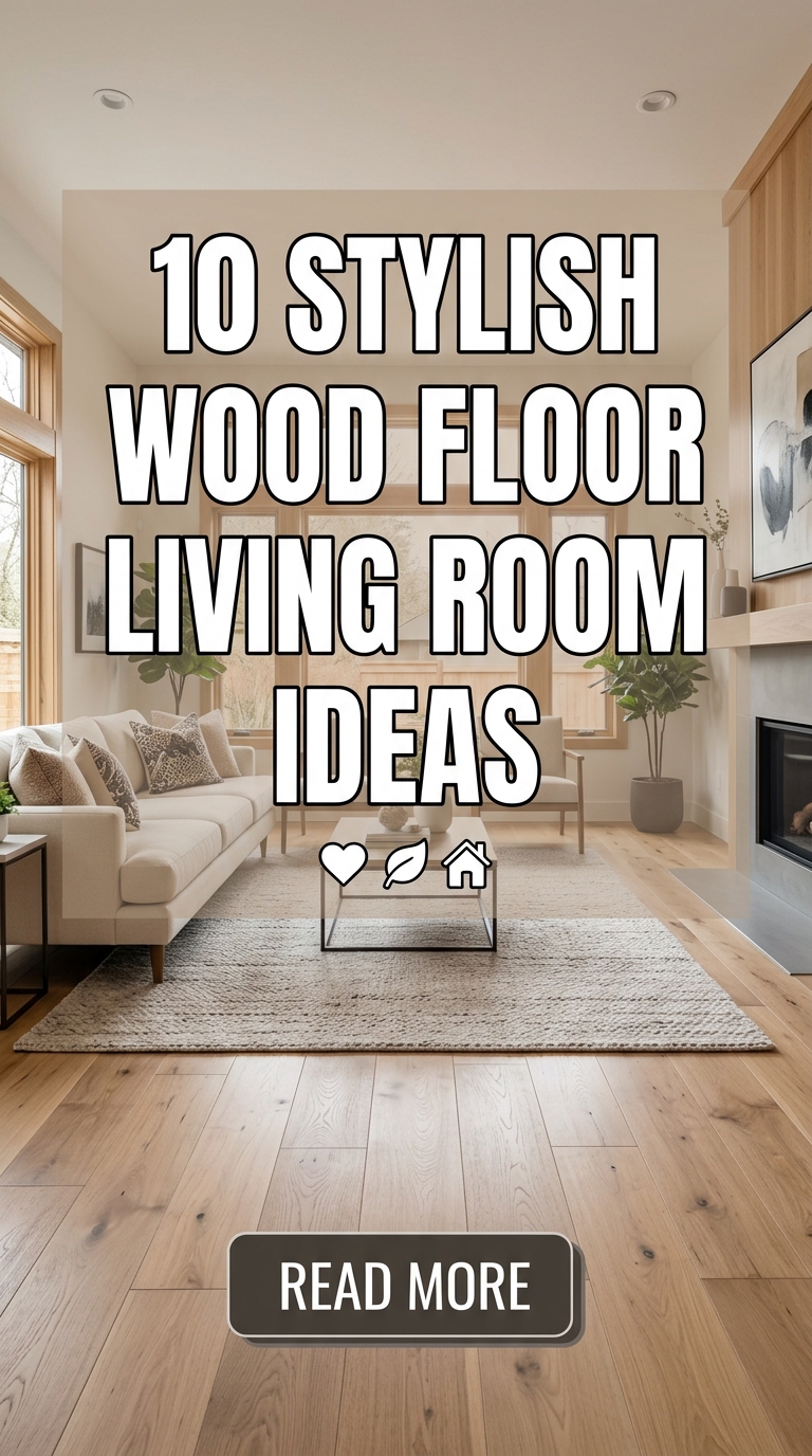 10 Stylish Wood Floor Living Room Ideas