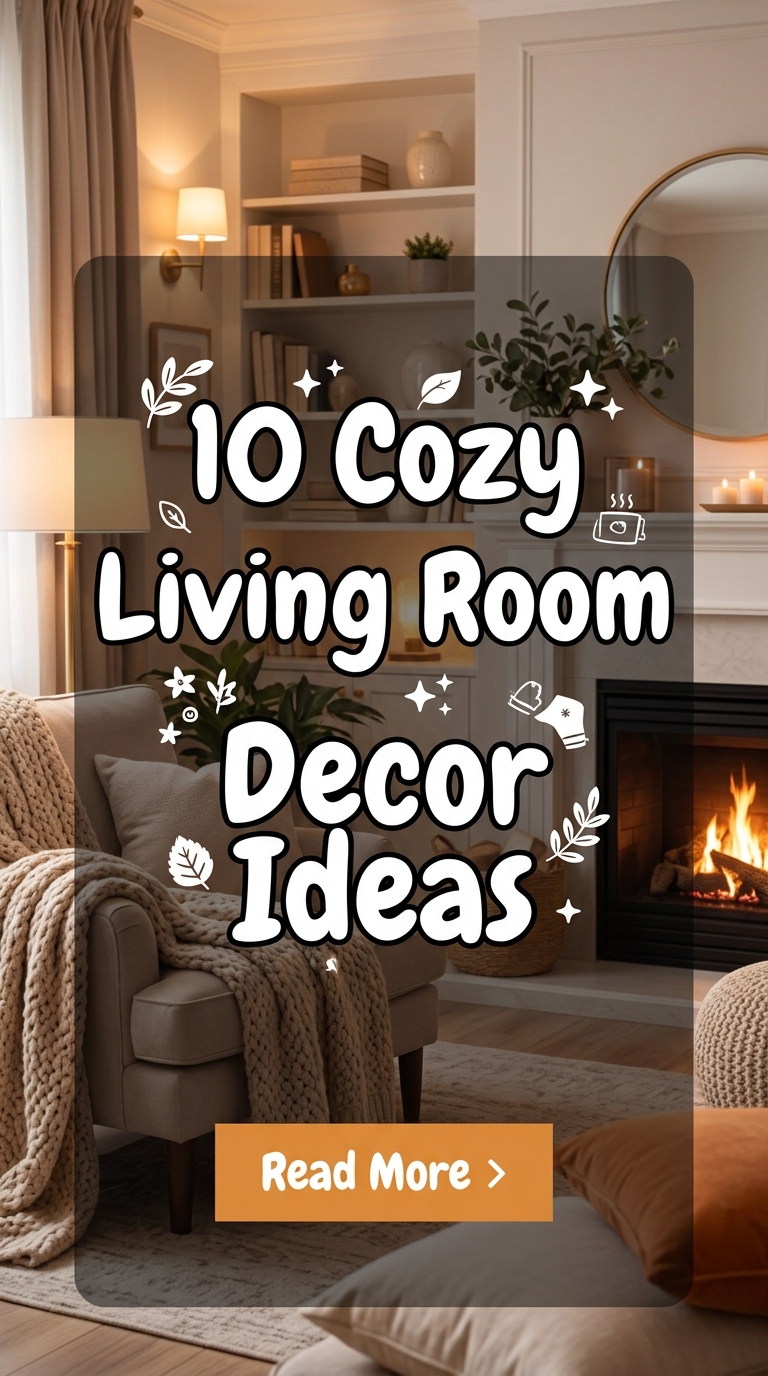 10 Cozy Living Room Decor Ideas