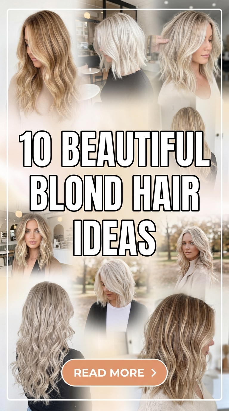 10 Beautiful Blond Hair Ideas