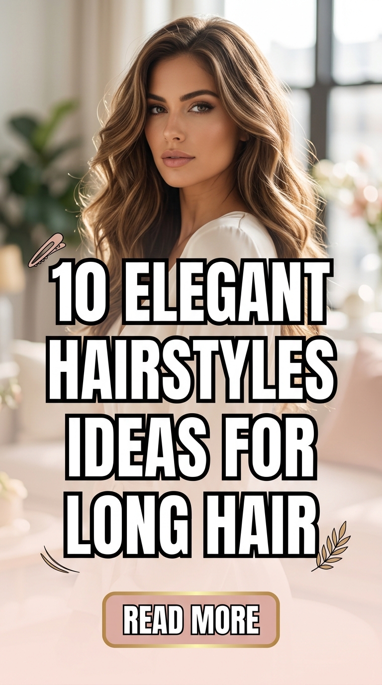 10 Elegant Hairstyles Ideas for Long Hair