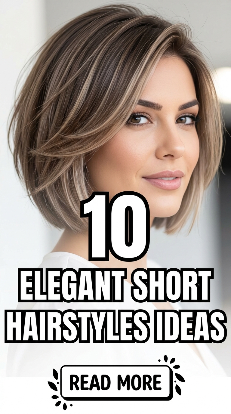 10 Elegant Short Hairstyles Ideas