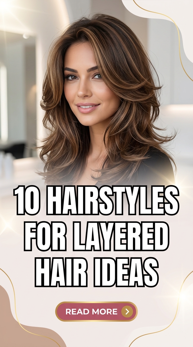 10 Hairstyles for Layered Hair Ideas