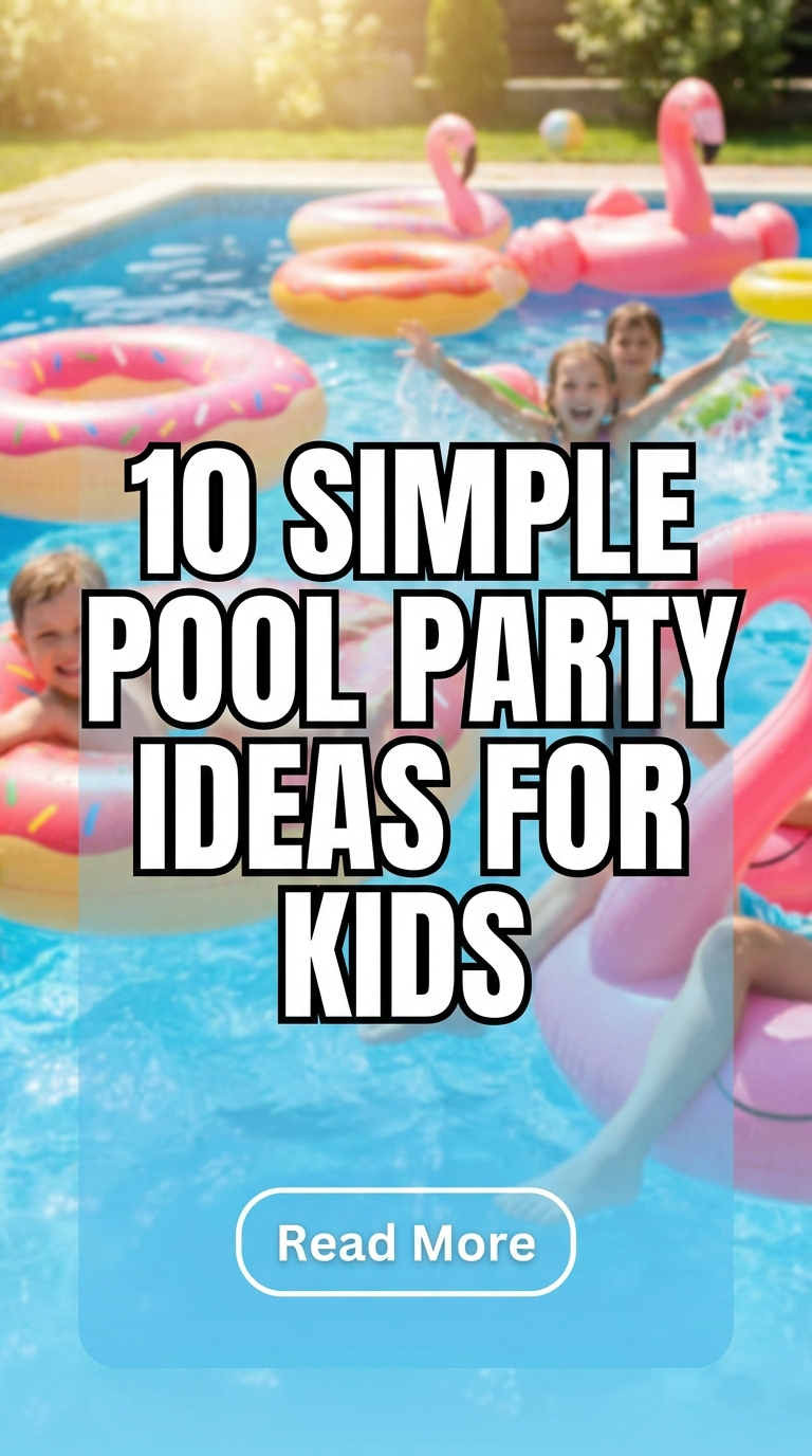 10 Simple Pool Party Ideas for Kids