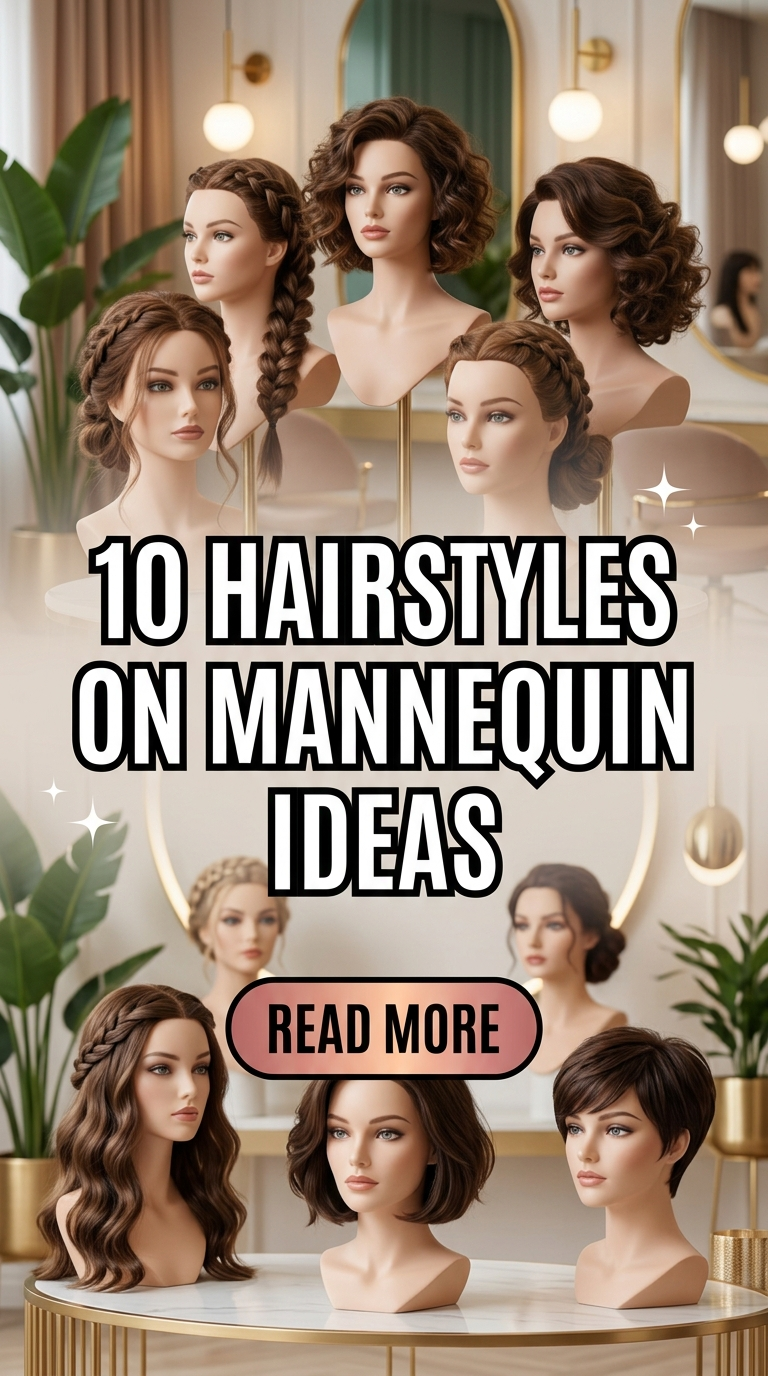 10 Hairstyles on Mannequin Ideas