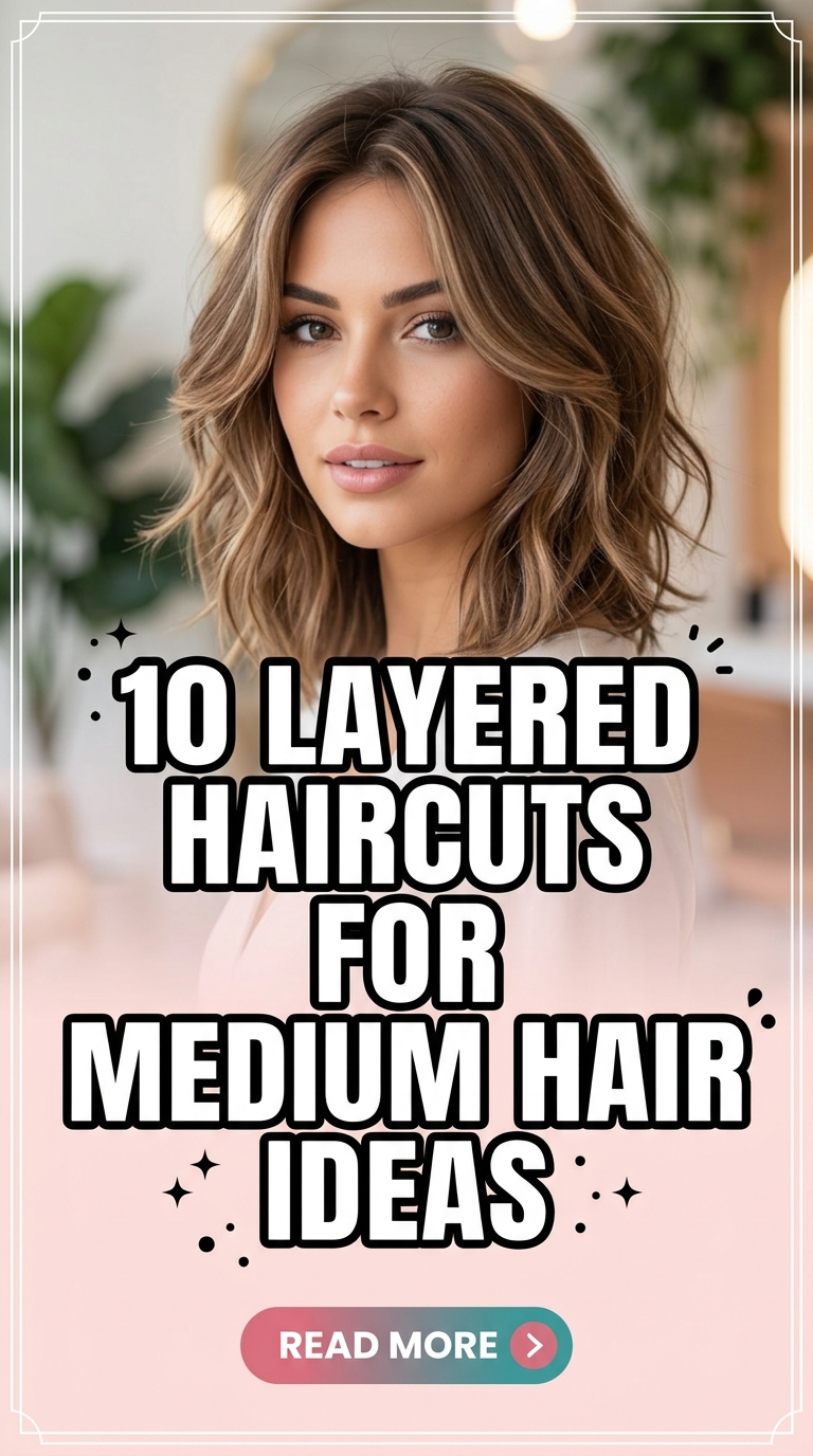 10 Layered Haircuts for Medium Hair Ideas