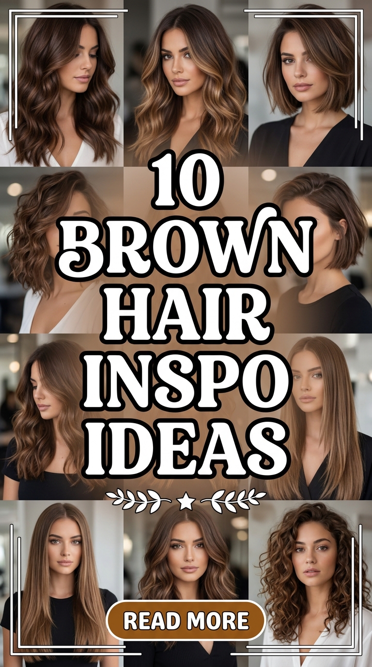 10 Brown Hair Inspo Ideas