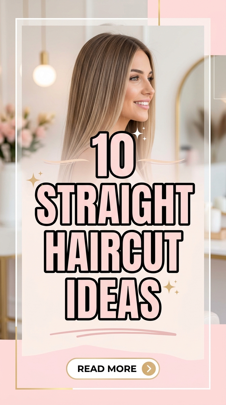 10 Straight Haircut Ideas