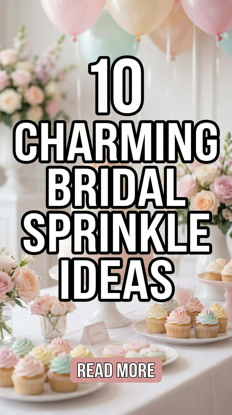 10 Charming Bridal Sprinkle Ideas