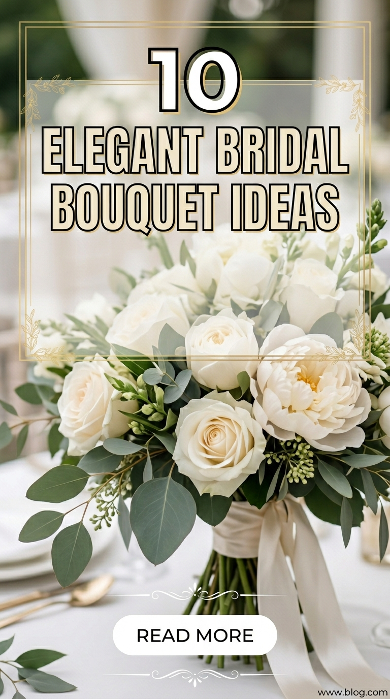 10 Elegant Bridal Bouquet Ideas