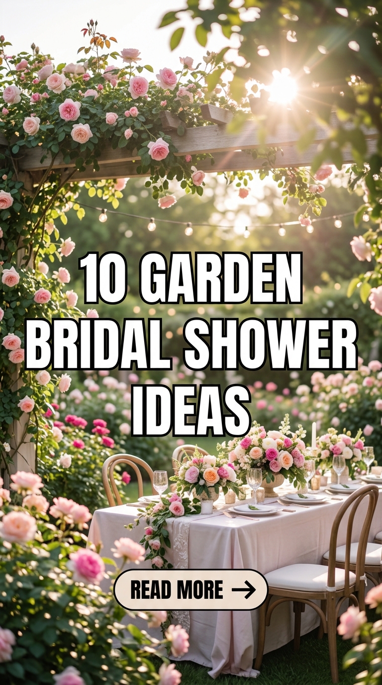 10 Garden Bridal Shower Ideas