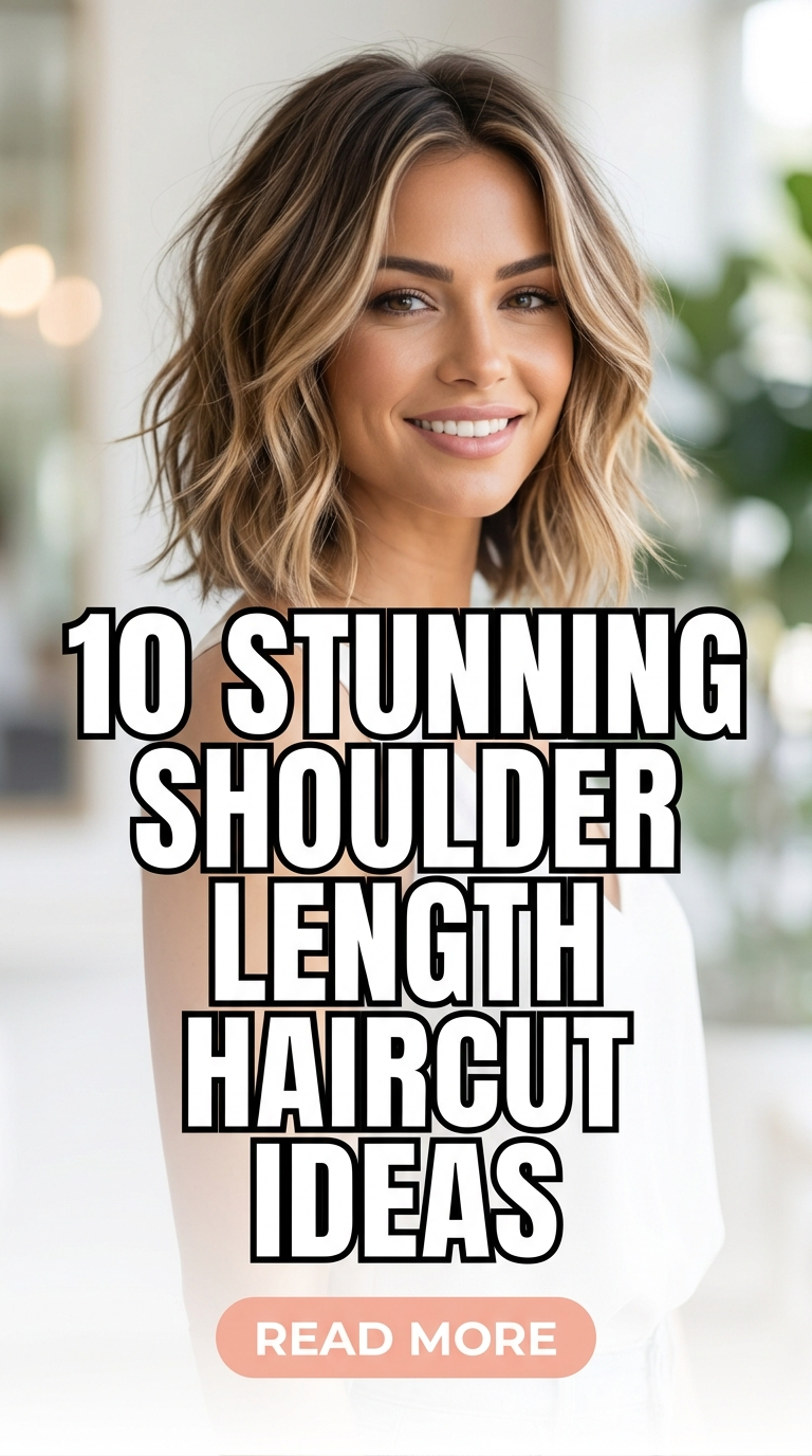 10 Stunning Shoulder Length Haircut Ideas