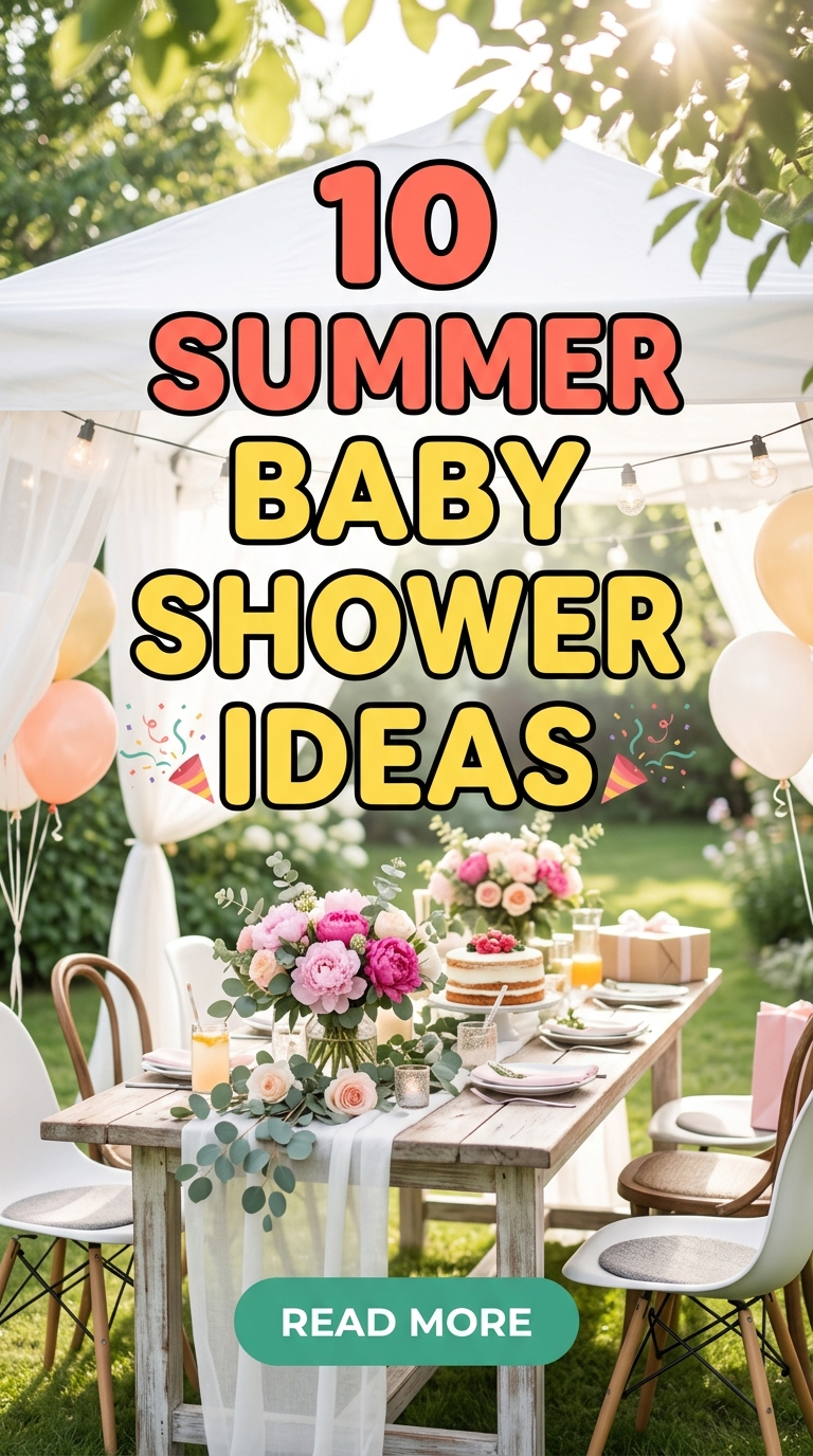 10 Summer Baby Shower Ideas