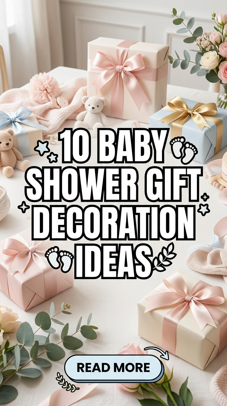 10 Baby Shower Gift Decoration Ideas
