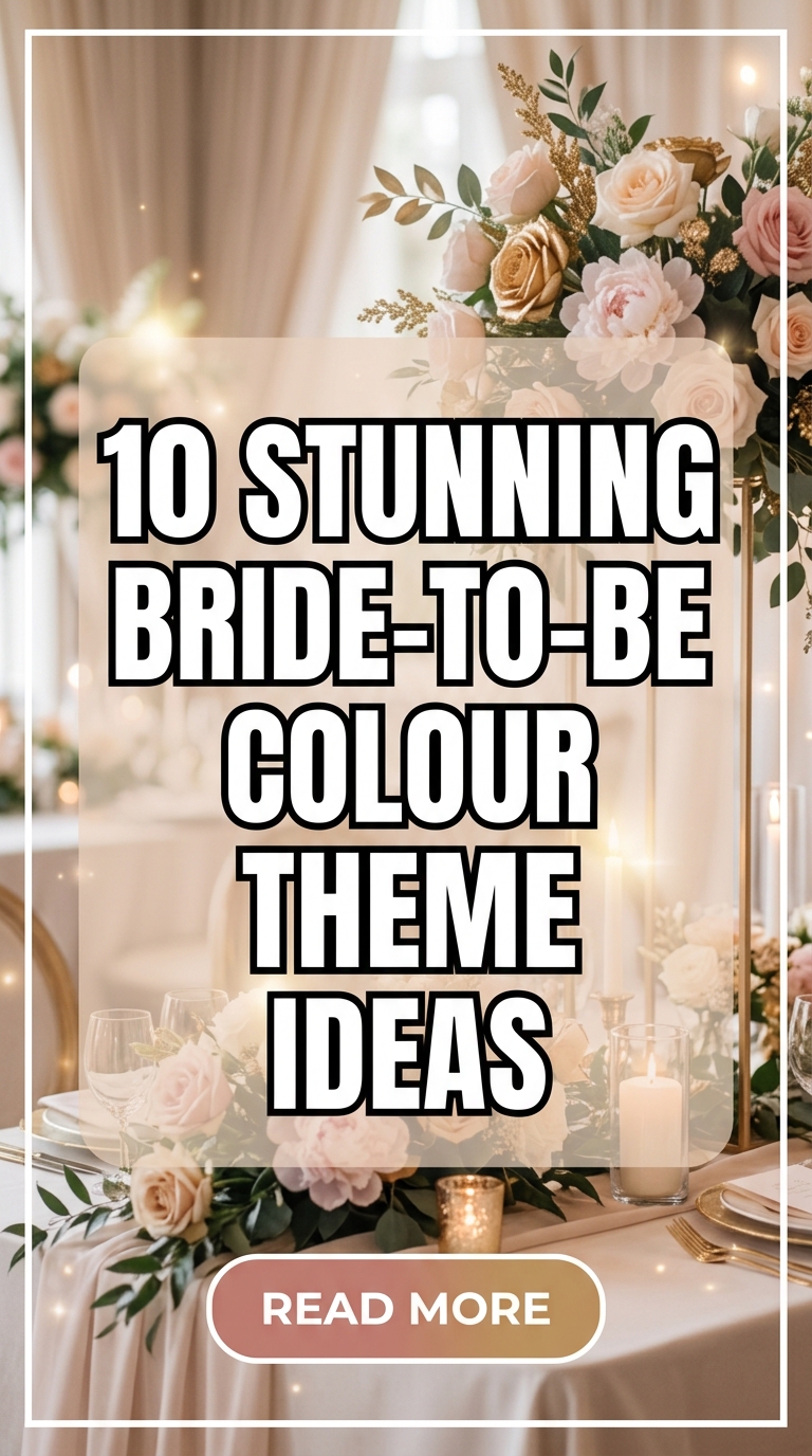 10 Stunning Bride-to-Be Colour Theme Ideas
